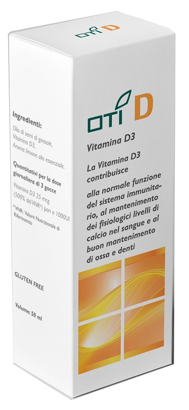 OTI D VITAMINA D3 GOCCE 50ML - Farmastop