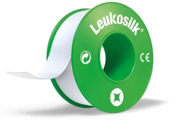 CEROTTO IN ROCCHETTO LEUKOSILK IPOALLERGENICO BIANCO 2,5X500 CM - Farmastop