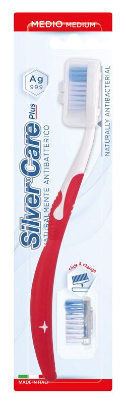 SILVERCARE PLUS SPAZZ MED+RIC - Farmastop