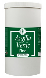 ARGILLA VERDE FINE 1 KG - Farmastop