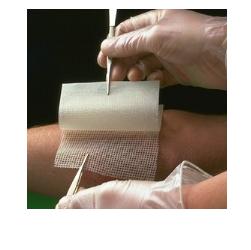 GARZA MEDICATA BACTIGRAS CON CLOREXIDINA ACETATO 0,5% 10X10CM 10 PEZZI - Farmastop