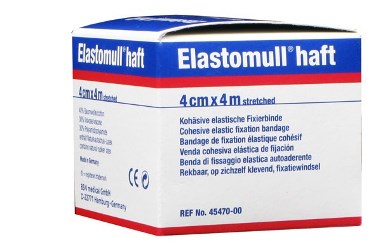 BENDA ELASTICA AUTOADESIVA ELASTOMULL HAFT COMPRESSIONE FORTE 4X400 CM - Farmastop