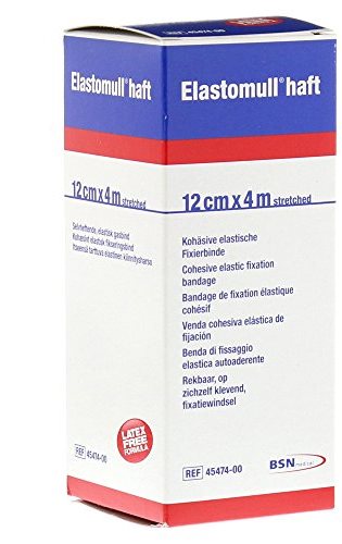 BENDA ELASTICA AUTOADESIVA ELASTOMULL HAFT COMPRESSIONE FORTE 12X400 CM - Farmastop