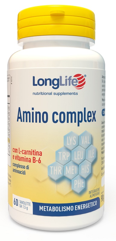 LONGLIFE AMINO COMPLEX 60 TAVOLETTE - Farmastop