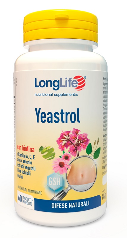 LONGLIFE YEASTROL 60 TAVOLETTE RIVESTITE - Farmastop