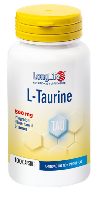 LONGLIFE LTAURINE 500 MG 100 CAPSULE - Farmastop