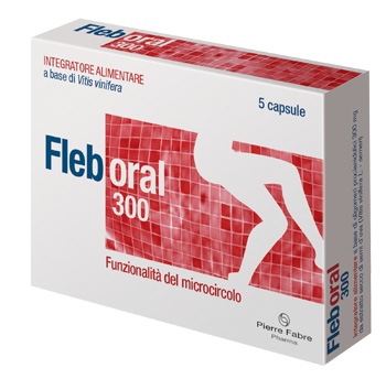 FLEBORAL 300 5 CAPSULE - Farmastop