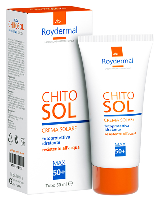 CHITOSOL CREMA SOLARE SPF50+ 50 ML - Farmastop