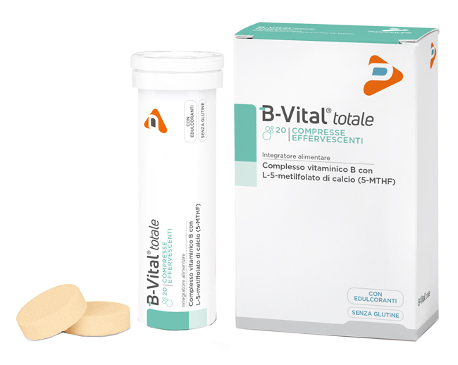 B-VITAL TOTALE ARANCIA 2 TUBI 10 COMPRESSE EFFERVESCENTI - Farmastop