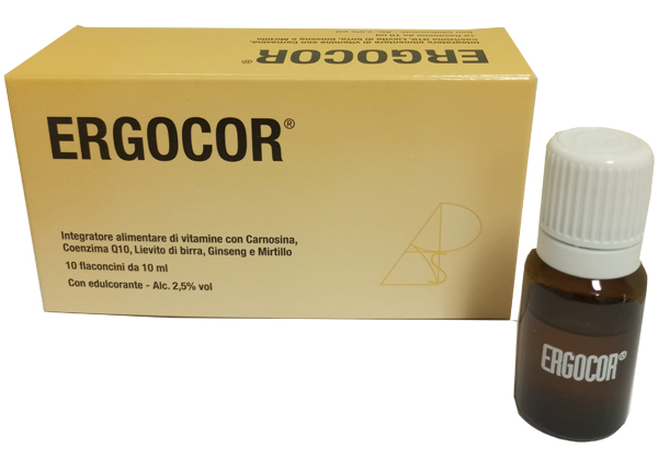 ERGOCOR 10 FLACONCINI 10 ML - Farmastop