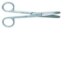 FORBICI RETTA PUNTA TONDA 14CM - Farmastop