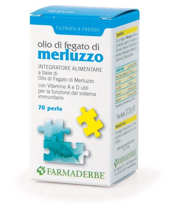 OLIO FEGATO DI MERLUZZO 200 PERLE - Farmastop