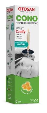 OTOSAN CONO IGIENE ORECCHIO+PROPOLI 6 PEZZI - Farmastop