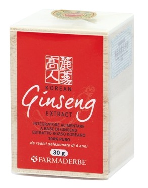 GINSENG KOREAN ROSSO 30 ML - Farmastop
