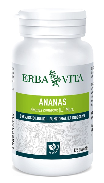 ANANAS 125 TAVOLETTE 400 MG - Farmastop