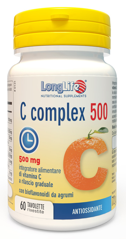 LONGLIFE C COMPLEX 500 TIME RELEASED 60 TAVOLETTE - Farmastop