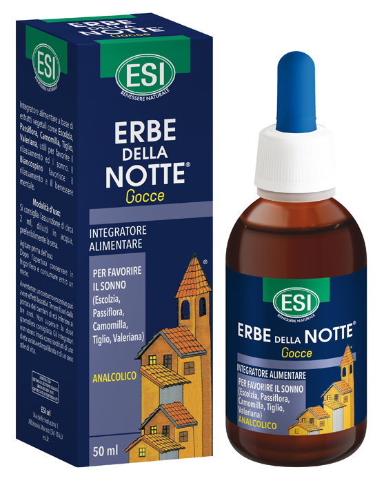 ESI ERBE DELLA NOTTE GOCCE ANALCOLICO 50 ML - Farmastop