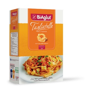 BIAGLUT TAGLIATELLE ALL'UOVO 250 G - Farmastop