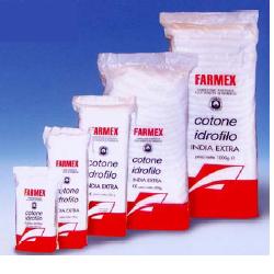 COTONE IDROFILO FARMEX INDIA SENZA LACCIO CONFEZIONE 500G - Farmastop