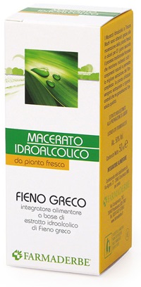 FARMADERBE FIENO GRECO MACERATO IDROALCOLICO 50 ML - Farmastop