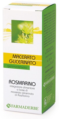 FARMADERBE ROSMARINO MACERATO GLICERINATO 50 ML - Farmastop