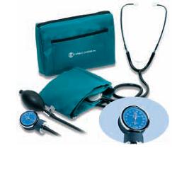 SFIGMOMANOMETRO ANEROIDE MANUALE DA BRACCIO CON FONENDOSCOPIO MODELLO POCKET  ALTA PRECISIONE  BRACCIALE IMPERMEABILE REGOLABILE  VALVOLA DI RILASCIO PROFESSIONALE - Farmastop