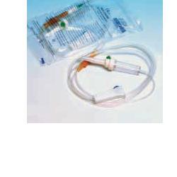 SET STERILE PER INFUSIONE IN MATERIALE ANALLERGICO CON PARA, AGO VENA E ROLLER. CONFEZIONE SINGOLA - Farmastop
