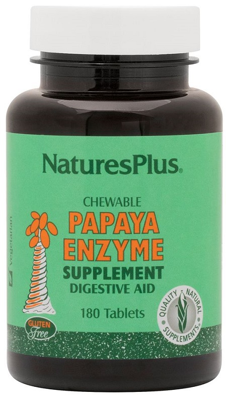 ENZIMI PAPAYA 180 TAVOLETTE MASTICABILI - Farmastop