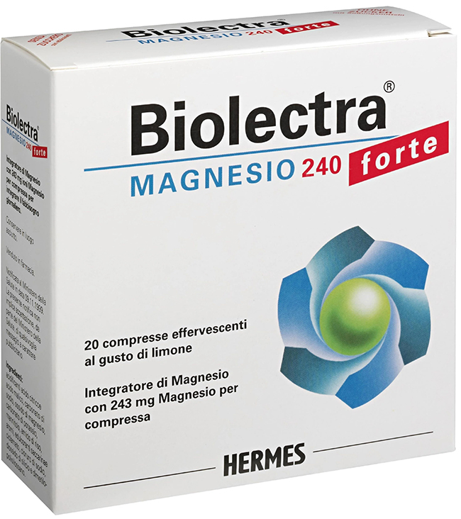 BIOLECTRA MAGNESIO FORTE 20 COMPRESSE - Farmastop