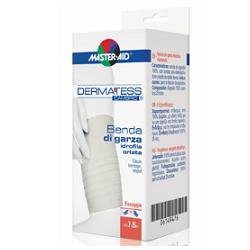 BENDA COMPRESSA ORLATA DI GARZA IDROFILA DERMATESS CAMBRIC 7X5 - Farmastop