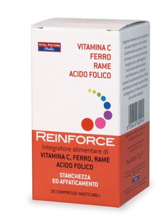 REINFORCE FERRO + VITAMINA C + RAME + ACIDO FOLICO - Farmastop