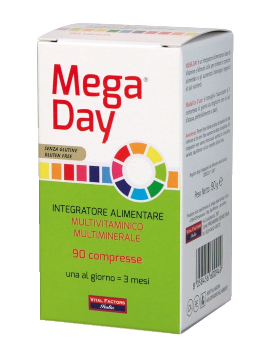MEGA DAY 90 COMPRESSE - Farmastop