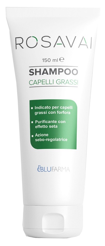 ROSAVAI SHAMPOO CAPELLI GRASSI FORFORA 150 ML - Farmastop