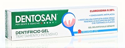 DENTOSAN GEL DENTIFRICIO CLOREXIDINA 0,2% 75 ML - Farmastop