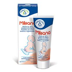 HUMANA BABY MILSANA PASTA PROTETTIVA ALL'OSSIDO DI ZINCO 50 ML - Farmastop