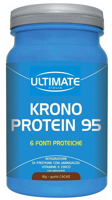 KRONO PROTEIN 95 CACAO 1 KG 1 PEZZO - Farmastop