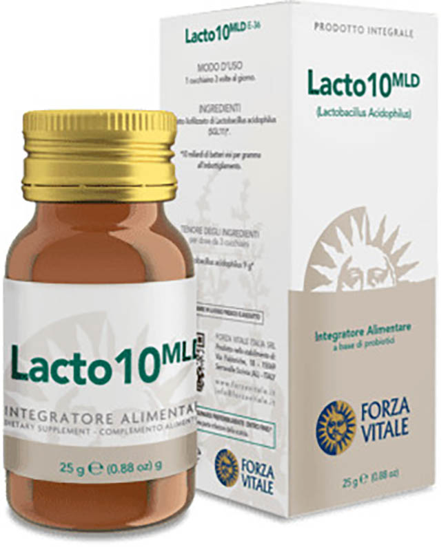 ECOSOL LACTO10 POLVERE 25 G - Farmastop