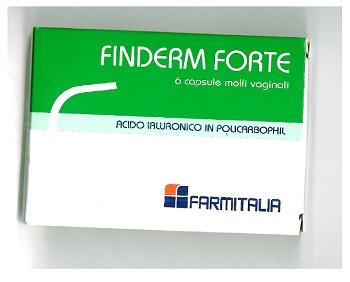 FINDERM FORTE CAPSULE MOLLI VAGINALI CONFEZIONE DA 6 PEZZI - Farmastop