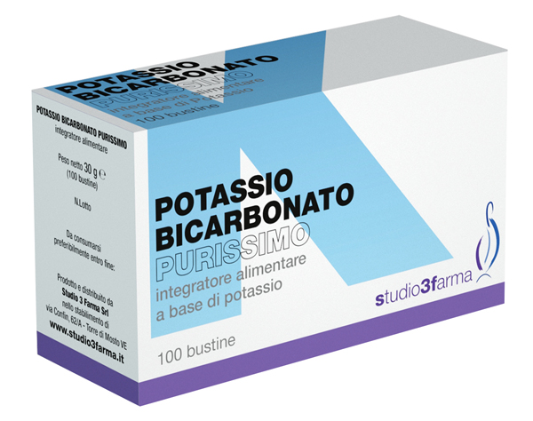 POTASSIO BICARBONATO 100 BUSTINE - Farmastop