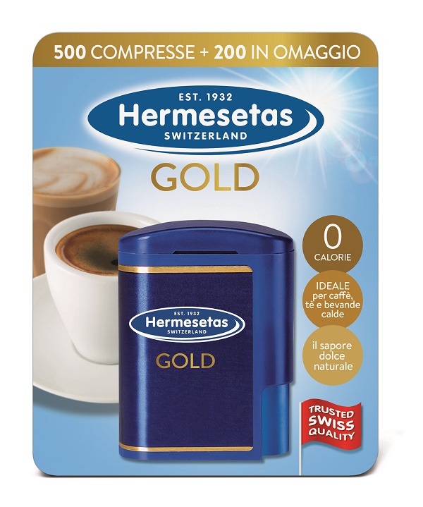 HERMESETAS GOLD 500+200 COMPRESSE 35 G - Farmastop