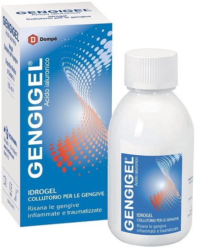 COLLUTORIO PER GENGIVE GENGIGEL IDROGEL FLACONE 150 ML - Farmastop