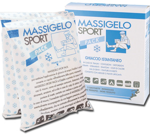 GHIACCIO ISTANTANEO MASSIGELO SPORT PACK 2 BUSTE - Farmastop