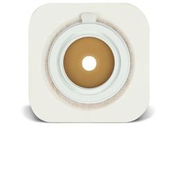 PLACCA CON FLANGIA E BARRIERA PROTETTIVA E SUPPORTO MICROPOROSO DISPOSITIVI DUE PEZZI CON SISTEMA DI AGGANCIO ATRAUMATICO CONSECURA FLEX 35MM 5 PEZZI - Farmastop