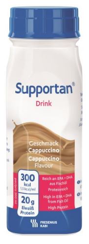 SUPPORTAN DRINK CAPPUCCINO 4 FLACONI X 200 ML - Farmastop