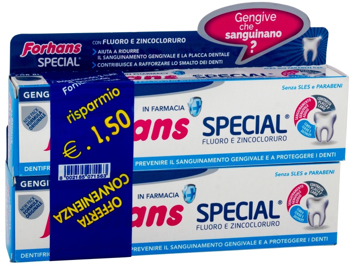 FORHANS SP DENTIF 2X75ML - Farmastop