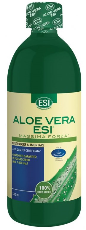 ESI ALOE VERA SUCCO MASSIMA FORZA 500 ML - Farmastop