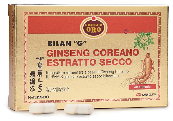 GINSENG BILAN-G 40 CAPSULE - Farmastop