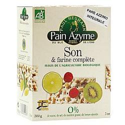 PANE AZZIMO INTEGRALE 200 G - Farmastop