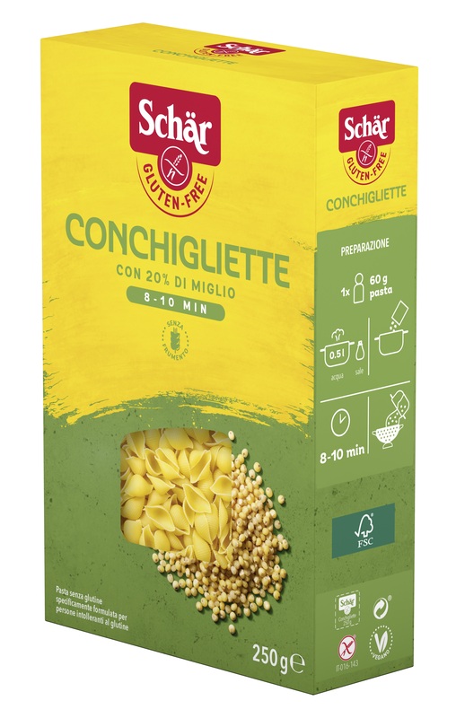 SCHAR CONCHIGLIETTE 250 G - Farmastop