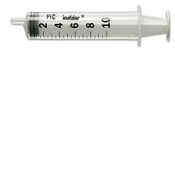 SIRINGA PIC MONOUSO STERILE SENZA AGO CAPACITA' 5ML 1 PEZZO - Farmastop